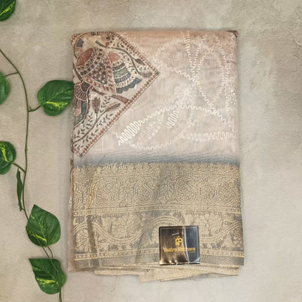 Cotton Natural Saree