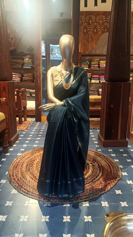 Kota Handloom Saree - Blue