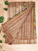 Pure Tussar Katta Work Saree