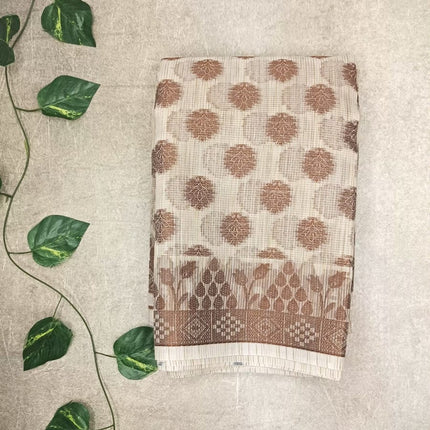 Kota Doria Weaving Saree – Lightweight Elegance