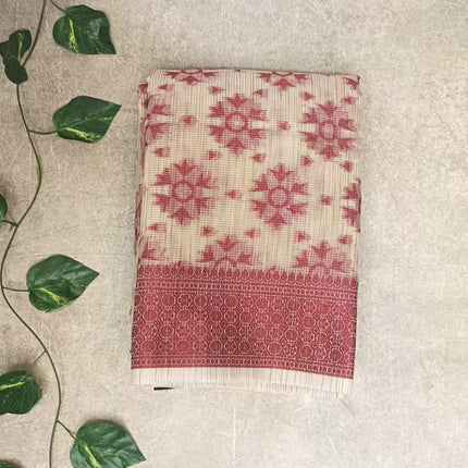 Kota Doria Weaving Saree – Lightweight Elegance