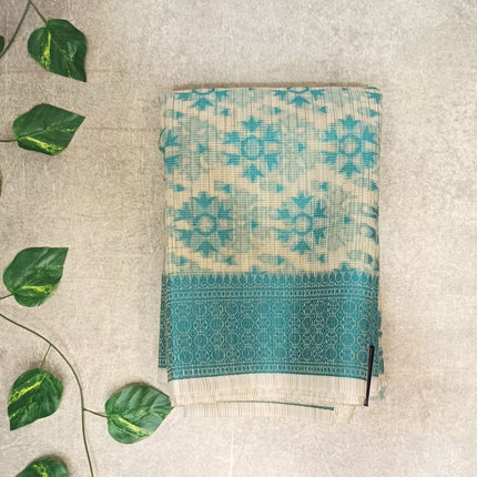 Kota Doria Weaving Saree – Lightweight Elegance