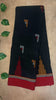 Soft Cotton Saree with Minimal Motifs & Tassels