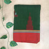 Soft Cotton Saree with Minimal Motifs & Tassels