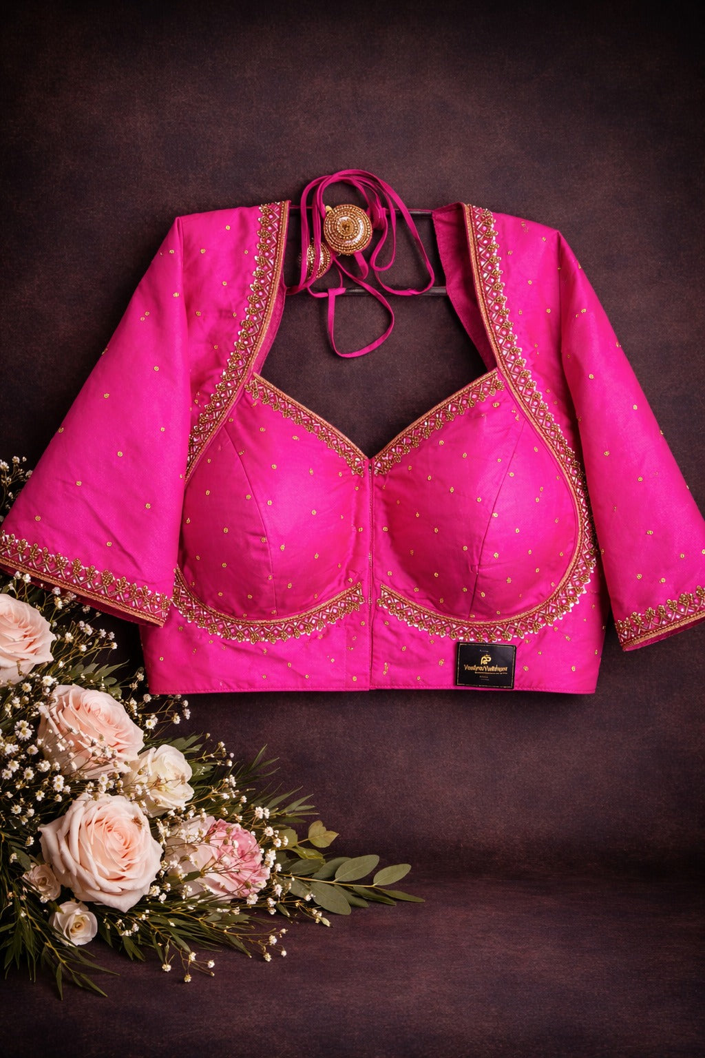 Hand Work  Blouse - PUOB