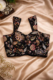 Natural Crepe Floral Blouse