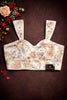 Natural Crepe Floral Blouse