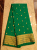 CREPE SILK Ramagreen with Small Butta Saree