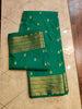 CREPE SILK Ramagreen with Small Butta Saree