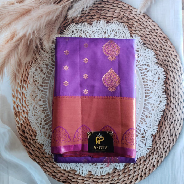 Semi Kanchipuram Butta silk sarees premium