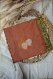 Semi kanchi Soft Silk Saree ORANGE