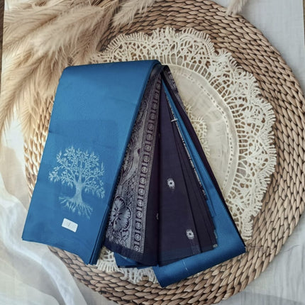 Semi kanchi silk saree (Fancy)