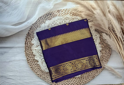 Semi Crepe Silk Bentex Border Butta Saree