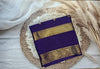 Semi Crepe Silk Bentex Border Butta Saree
