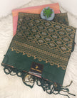 Pure Soft Silk Saree- Peach