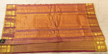 Pure Gadwal Butta Saree - Magenta Pink