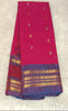 Pure Gadwal Butta Silk Saree- Royal Pink