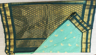 Pure Gadwal Seco silk- Light Green