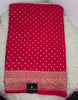 PURE KHADDI GEORGETTE SILK SAREE
