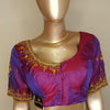 Hand Work Silk Blouse-AUOB