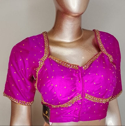 Hand Work  Blouse - PUOB