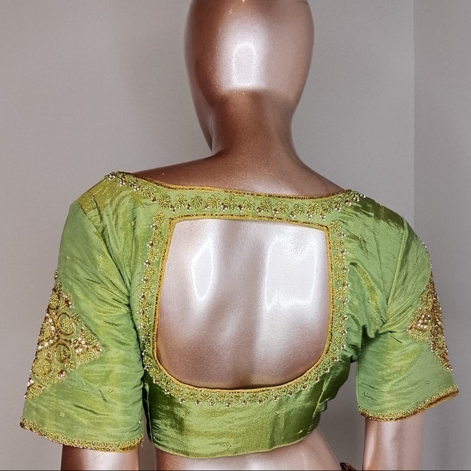 HAND WORK BLOUSE - B2950
