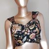 Natural Crepe Floral Blouse