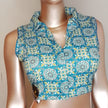 Kalamkari Printed Collar Blouse