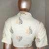 Printed Cotton Blouse