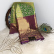 Pure Kanchipuram Silk Saree –1gm Gold Zari Green