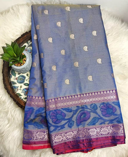 Banarasi Ikat Border Saree