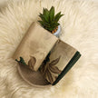 Banana Stem Saree – Matchbox Size Folding (No Blouse)