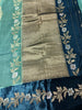 Pure Viscose Satin Border Saree