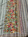 Pure Tussar Katta Work Saree