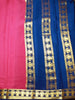 Pure Crepe Mysore Silk Gandaberunda Saree – 120 GSM