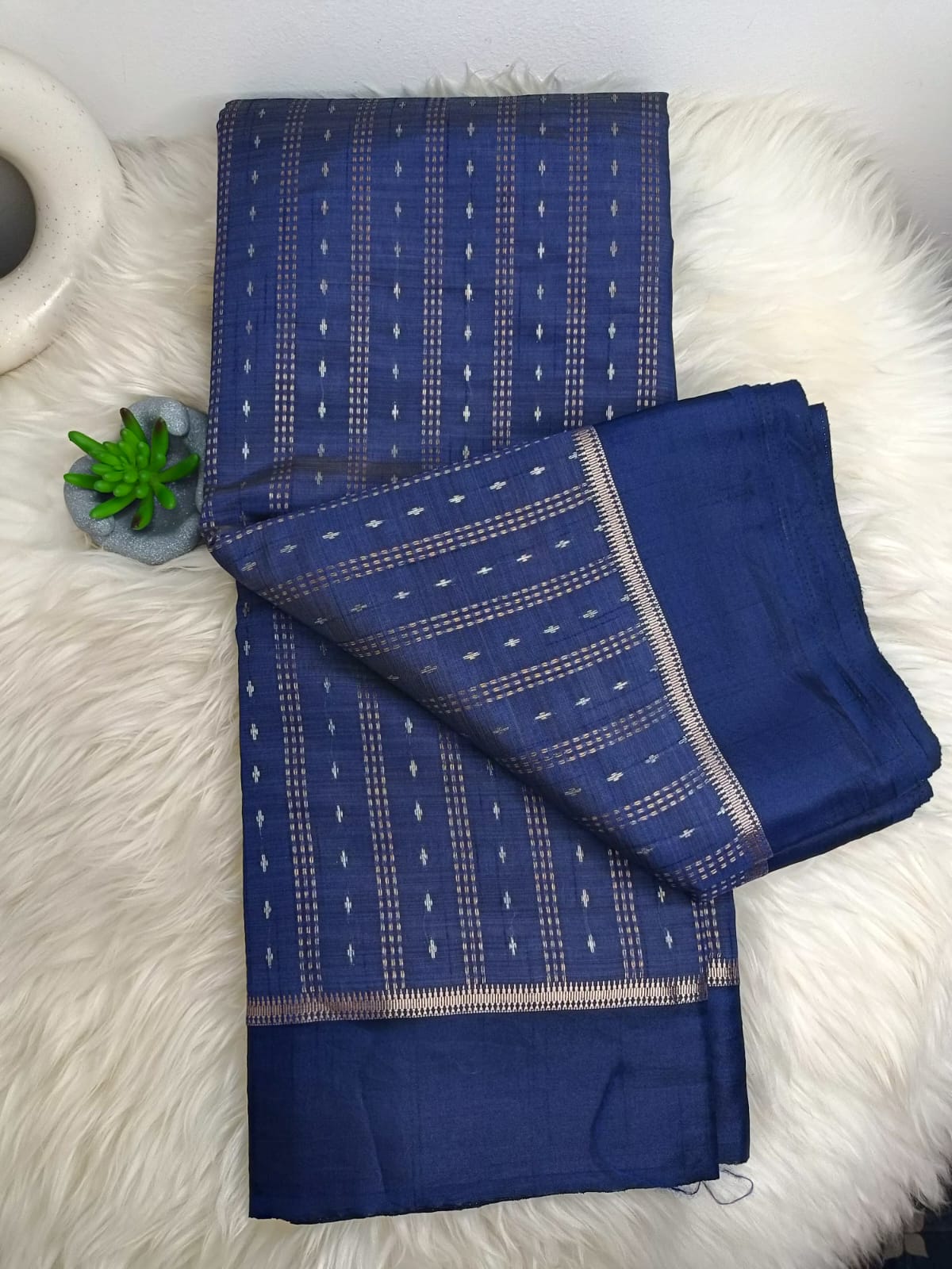 Tussar Gajji Silk Saree