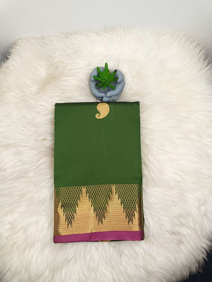 Soft Silk Saree – Zari Butta with Rich Border