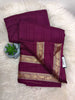 Elegant Viscose Saree with Traditional Zari Border