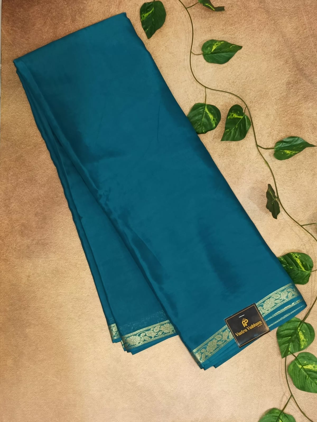 Premium Crepe Viscose Saree with Elegant Zari Border & Buttas