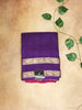 Elegant Viscose Saree with Traditional Zari Border
