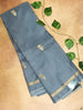 Elegant Viscose Saree with Zari Buttas & Minimal Border