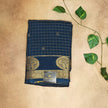 Premium Viscose Saree with Checked Design & Rich Zari Border