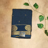 Premium Viscose Saree with Checked Design & Rich Zari Border