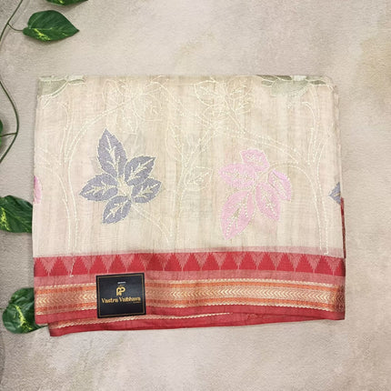 Elegant Tussar Silk Saree