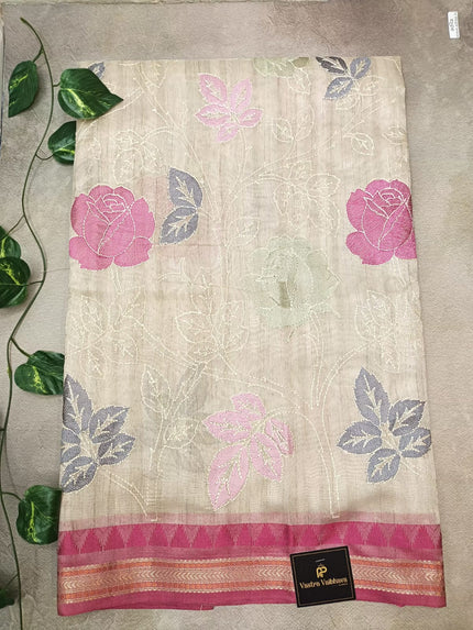 Elegant Tussar Silk Saree
