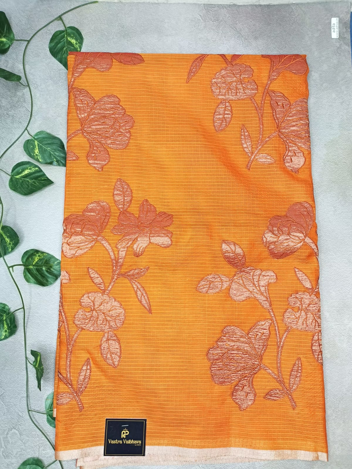 Pure Kota Appliqué Work Saree