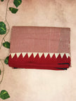 Mul Cotton Ajrakh Print Saree