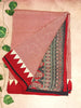 Mul Cotton Ajrakh Print Saree