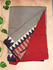 Mul Cotton Ajrakh Print Saree