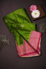 Semi Satin Silk Saree – Rich Zari Border